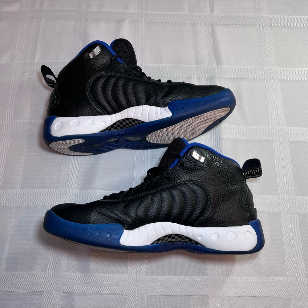 AIR JORDAN JUMPMAN PRO MID 'BLACK VARSITY ROYAL - Picture 2 of 9